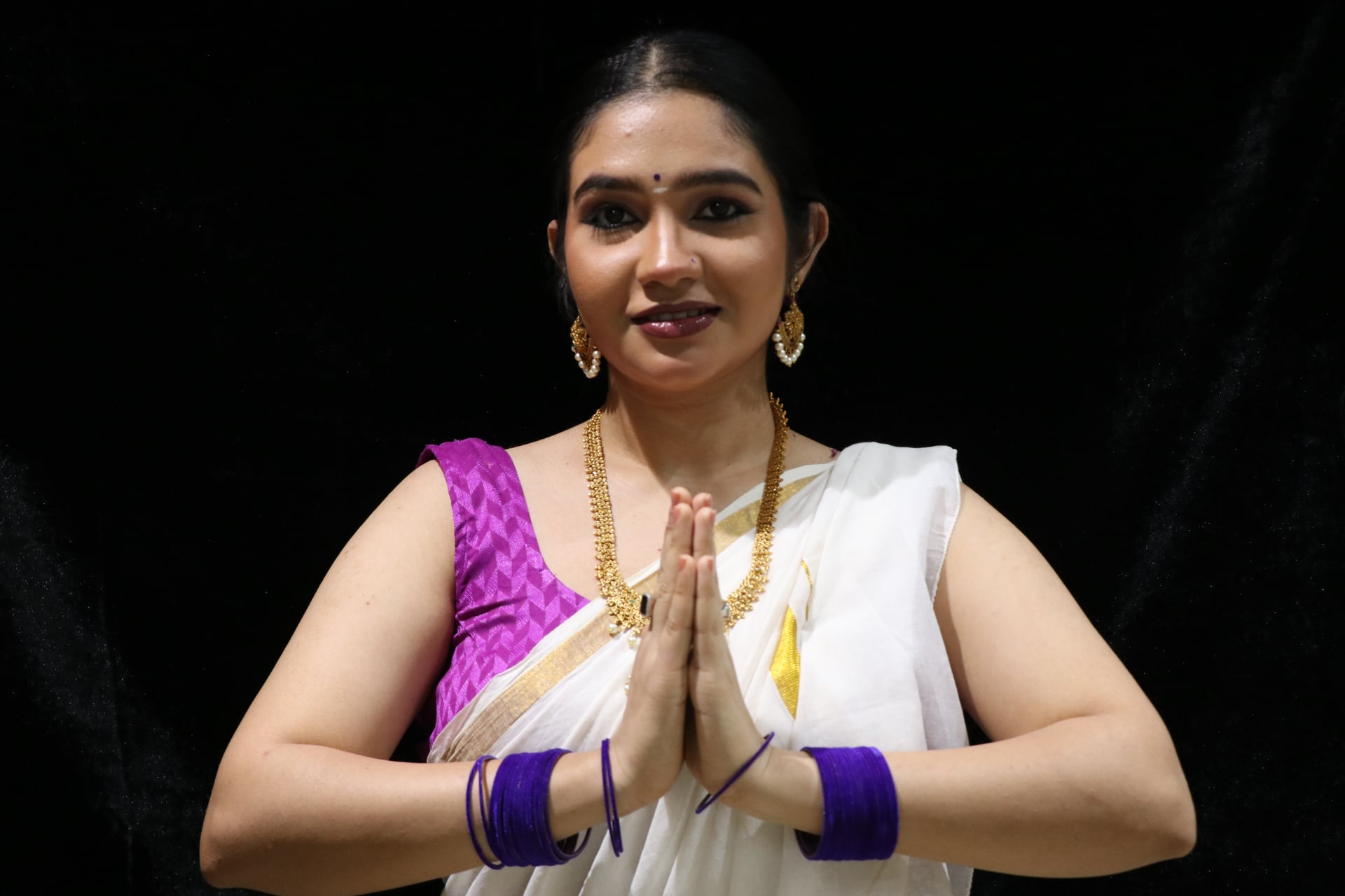 Classical Namaskaram Greeting
