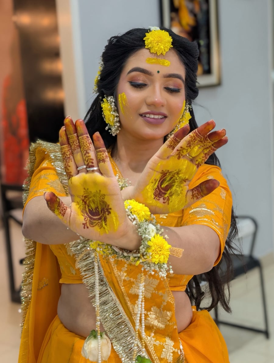 Joyful Haldi Ceremony Motion