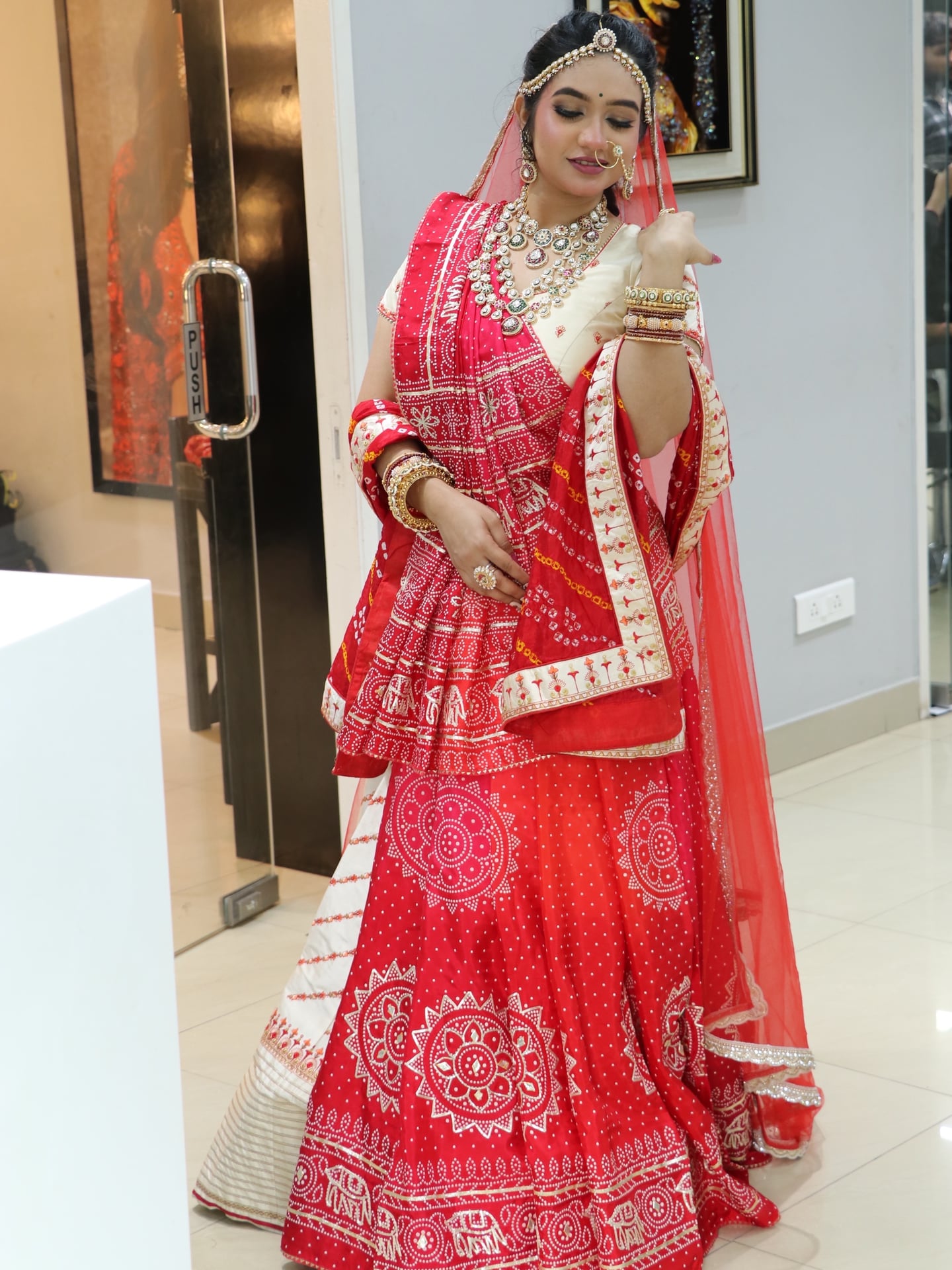 Bridal Lehenga Architecture & Flare